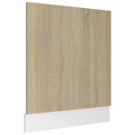 vidaXL Panou frontal mașină spălat vase “Lyon” stejar sonoma