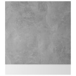vidaXL Panou frontal mașină spălat vase “Lyon”, gri beton 59,5x3x67 cm
