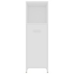 vidaXL Dulap de baie, alb, 30x30x95 cm, lemn prelucrat