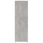 vidaXL Dulap de baie, gri beton, 30 x 30 x 95 cm, lemn prelucrat