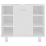 vidaXL Dulap de baie, alb, 60x32x53,5 cm, lemn prelucrat