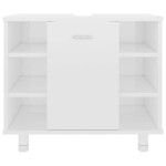 vidaXL Dulap de baie, alb extralucios, 60x32x53,5 cm, lemn prelucrat vidaXL Dulap de baie, alb extralucios, 60x32x53,5 cm, lemn prelucrat