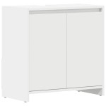 vidaXL Dulap de baie, alb, 60x33x61 cm, lemn prelucrat