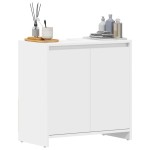 vidaXL Dulap de baie, alb, 60x33x61 cm, lemn prelucrat
