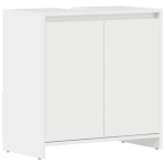 vidaXL Dulap de baie, alb extralucios, 60x33x61 cm, lemn prelucrat vidaXL Dulap de baie, alb extralucios, 60x33x61 cm, lemn prelucrat