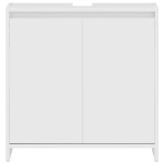 vidaXL Dulap de baie, alb extralucios, 60x33x61 cm, lemn prelucrat vidaXL Dulap de baie, alb extralucios, 60x33x61 cm, lemn prelucrat