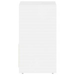 vidaXL Dulap de baie, alb extralucios, 60x33x61 cm, lemn prelucrat vidaXL Dulap de baie, alb extralucios, 60x33x61 cm, lemn prelucrat