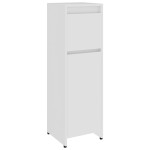 vidaXL Dulap de baie, alb, 30x30x95 cm, lemn prelucrat