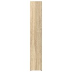 vidaXL Dulapuri CD-uri, 2 buc., stejar Sonoma, 21x16x93,5 cm, PAL