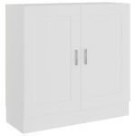 vidaXL Bibliotecă, alb, 82,5x30,5x80 cm, lemn prelucrat vidaXL Bibliotecă, alb, 82,5x30,5x80 cm, lemn prelucrat