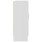 vidaXL Bibliotecă, alb, 82,5x30,5x80 cm, lemn prelucrat vidaXL Bibliotecă, alb, 82,5x30,5x80 cm, lemn prelucrat