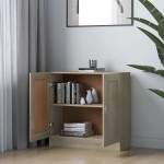 vidaXL Bibliotecă, stejar Sonoma, 82,5x30,5x80 cm, lemn prelucrat vidaXL Bibliotecă, stejar Sonoma, 82,5x30,5x80 cm, lemn prelucrat