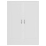 vidaXL Bibliotecă, alb, 82,5 x 30,5 x 115 cm, lemn prelucrat vidaXL Bibliotecă, alb, 82,5 x 30,5 x 115 cm, lemn prelucrat