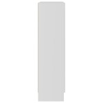 vidaXL Bibliotecă, alb, 82,5 x 30,5 x 115 cm, lemn prelucrat vidaXL Bibliotecă, alb, 82,5 x 30,5 x 115 cm, lemn prelucrat