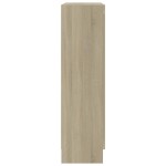 vidaXL Bibliotecă, stejar sonoma, 82,5 x 30,5 x 115 cm, lemn prelucrat vidaXL Bibliotecă, stejar sonoma, 82,5 x 30,5 x 115 cm, lemn prelucrat