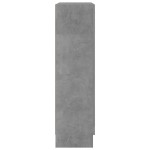 vidaXL Bibliotecă, gri beton, 82,5 x 30,5 x 115 cm, lemn prelucrat vidaXL Bibliotecă, gri beton, 82,5 x 30,5 x 115 cm, lemn prelucrat