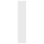 vidaXL Bibliotecă, alb, 82,5 x 30,5 x 150 cm, lemn prelucrat vidaXL Bibliotecă, alb, 82,5 x 30,5 x 150 cm, lemn prelucrat