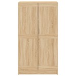 vidaXL Bibliotecă, stejar Sonoma, 82,5x30,5x150 cm, lemn prelucrat vidaXL Bibliotecă, stejar Sonoma, 82,5x30,5x150 cm, lemn prelucrat