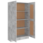 vidaXL Bibliotecă, gri beton, 82,5 x 30,5 x 150 cm, lemn prelucrat vidaXL Bibliotecă, gri beton, 82,5 x 30,5 x 150 cm, lemn prelucrat