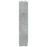 vidaXL Bibliotecă, gri beton, 82,5 x 30,5 x 150 cm, lemn prelucrat vidaXL Bibliotecă, gri beton, 82,5 x 30,5 x 150 cm, lemn prelucrat