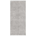 vidaXL Bibliotecă, gri beton, 82,5 x 30,5 x 185,5 cm, lemn prelucrat vidaXL Bibliotecă, gri beton, 82,5 x 30,5 x 185,5 cm, lemn prelucrat