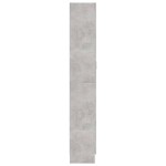 vidaXL Bibliotecă, gri beton, 82,5 x 30,5 x 185,5 cm, lemn prelucrat vidaXL Bibliotecă, gri beton, 82,5 x 30,5 x 185,5 cm, lemn prelucrat