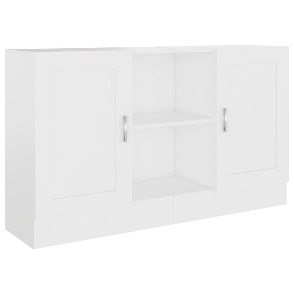 vidaXL Dulap, alb, 120x30,5x70 cm, lemn prelucrat