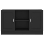 vidaXL Dulap, negru, 120x30,5x70 cm, lemn prelucrat