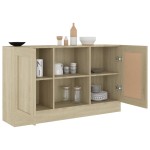 vidaXL Dulap, stejar sonoma, 120x30,5x70 cm, lemn prelucrat