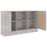 vidaXL Dulap, gri beton, 120x30,5x70 cm, lemn prelucrat vidaXL Dulap, gri beton, 120x30,5x70 cm, lemn prelucrat