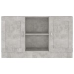 vidaXL Dulap, gri beton, 120x30,5x70 cm, lemn prelucrat vidaXL Dulap, gri beton, 120x30,5x70 cm, lemn prelucrat