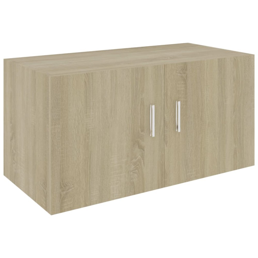 vidaXL Dulap montat pe perete stejar Sonoma 80x39x40cm lemn prelucrat