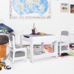 vidaXL Masă pentru copii, cu 2 scaune, alb, MDF vidaXL Masă pentru copii, cu 2 scaune, alb, MDF