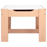 vidaXL Masă pentru copii cu 2 scaune, MDF vidaXL Masă pentru copii cu 2 scaune, MDF