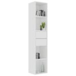 vidaXL Bibliotecă, alb, 36x30x171 cm, lemn prelucrat vidaXL Bibliotecă, alb, 36x30x171 cm, lemn prelucrat