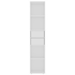 vidaXL Bibliotecă, alb, 36x30x171 cm, lemn prelucrat vidaXL Bibliotecă, alb, 36x30x171 cm, lemn prelucrat
