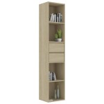 vidaXL Bibliotecă, stejar Sonoma, 36x30x171 cm, lemn prelucrat vidaXL Bibliotecă, stejar Sonoma, 36x30x171 cm, lemn prelucrat