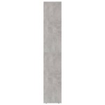 vidaXL Bibliotecă, gri beton, 36x30x171 cm, lemn prelucrat vidaXL Bibliotecă, gri beton, 36x30x171 cm, lemn prelucrat