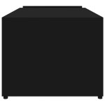 vidaXL Măsuță de cafea, negru, 90x45x35 cm, lemn prelucrat vidaXL Măsuță de cafea, negru, 90x45x35 cm, lemn prelucrat