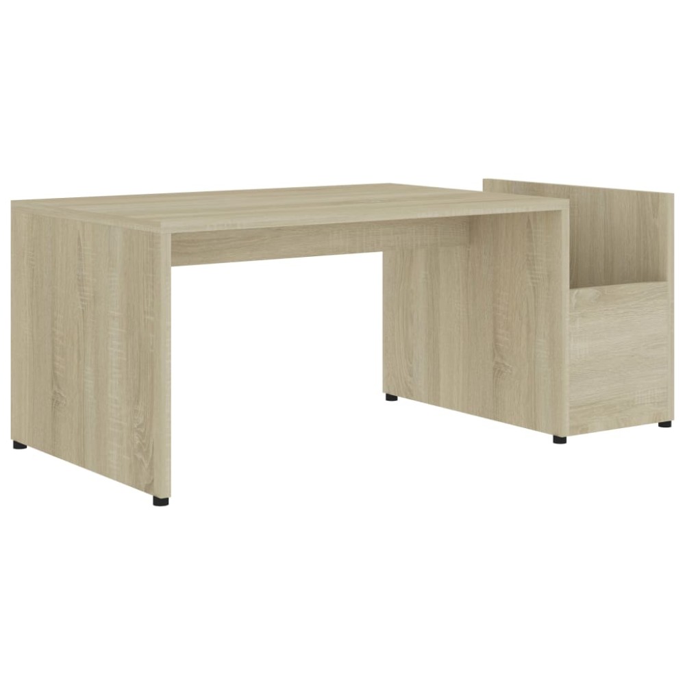 vidaXL Măsuță de cafea, stejar sonoma, 90 x 45 x 35 cm, lemn prelucrat