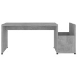 vidaXL Măsuță de cafea, gri beton, 90 x 45 x 35 cm, lemn prelucrat vidaXL Măsuță de cafea, gri beton, 90 x 45 x 35 cm, lemn prelucrat