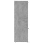 vidaXL Bibliotecă, gri beton, 90 x 30 x 90 cm, lemn prelucrat vidaXL Bibliotecă, gri beton, 90 x 30 x 90 cm, lemn prelucrat
