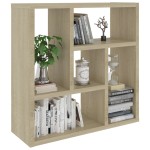 vidaXL Raft de perete, stejar Sonoma, 45,1x16x45,1 cm, lemn prelucrat