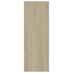vidaXL Raft de perete, stejar Sonoma, 45,1x16x45,1 cm, lemn prelucrat