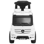 vidaXL Mașinuță pentru pași Mercedes-Benz, albă vidaXL Mașinuță pentru pași Mercedes-Benz, albă