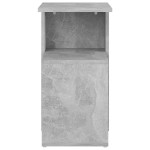 vidaXL Masă laterală, gri beton, 36x30x56 cm, lemn prelucrat vidaXL Masă laterală, gri beton, 36x30x56 cm, lemn prelucrat