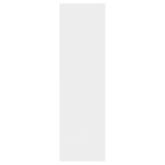 vidaXL Raft de perete, alb, 75x16x55 cm, lemn prelucrat vidaXL Raft de perete, alb, 75x16x55 cm, lemn prelucrat