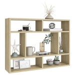 vidaXL Raft de perete, stejar Sonoma, 75x16x55 cm, lemn prelucrat vidaXL Raft de perete, stejar Sonoma, 75x16x55 cm, lemn prelucrat