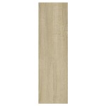 vidaXL Raft de perete, stejar Sonoma, 75x16x55 cm, lemn prelucrat vidaXL Raft de perete, stejar Sonoma, 75x16x55 cm, lemn prelucrat