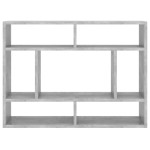 vidaXL Rafturi de perete, gri beton, 75x16x55 cm, lemn prelucrat vidaXL Rafturi de perete, gri beton, 75x16x55 cm, lemn prelucrat
